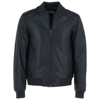 Men Leather Bomber Jackets