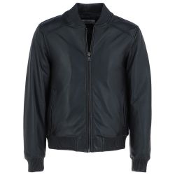 Men Leather Bomber Jackets