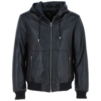 Men Leather Bomber Jackets