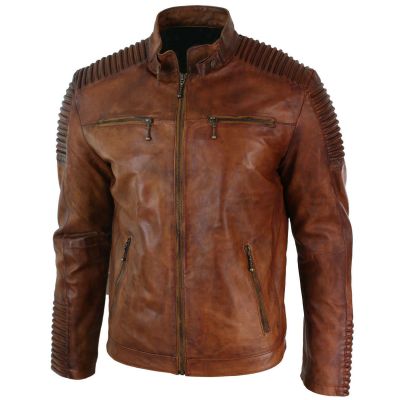 Men Leather Biker Jackets